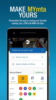 MYmta android App screenshot 3
